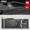 MSI GeForce RTX 4060 Ti Ventus 2X Black 16G OC Grafikkarte -NVIDIA RTX 4060 Ti, 16GB GDDR6 Speicher, 18Gbps, PCIe 4.0, DLSS3