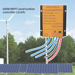 Bokcztml 300W 1000W Winde Generator Controller 12V 24 V MPPT Technologie IP67 wasserdichte 16A Wärmeableitungssysteme AI
