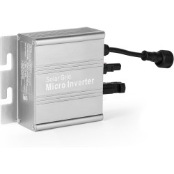 BuyWeek 120W Solar Grid Tie Micro Inverter, Micro Wechselrichter IP65 Wasserdichter MPPT Netzgekoppelter Wechselrichter für PV