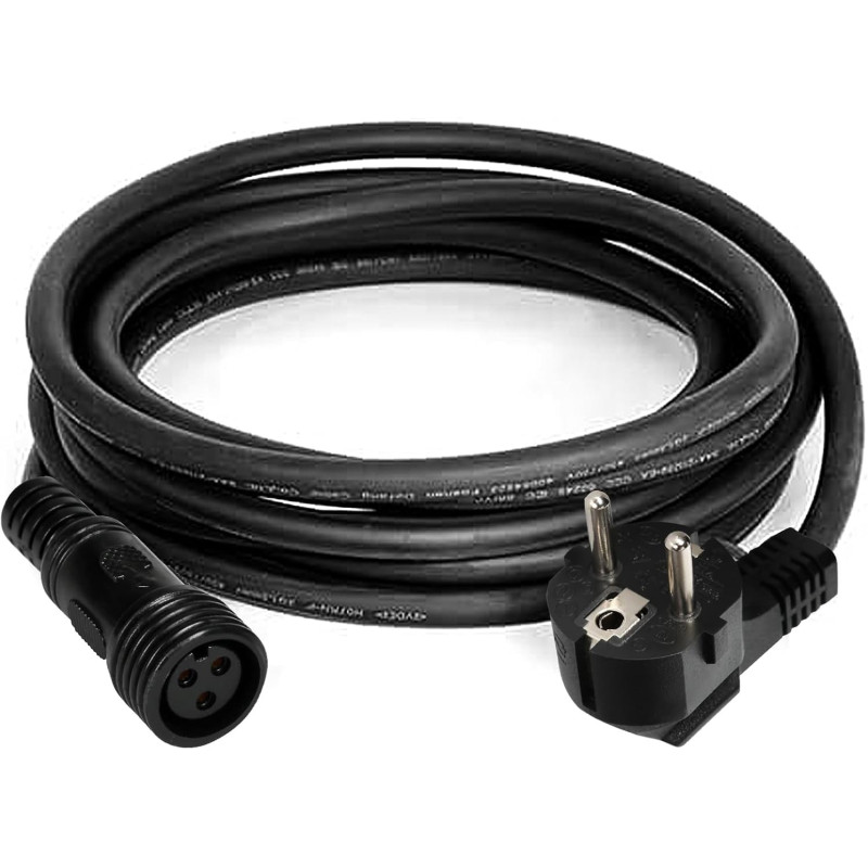 DEWIN AC-Kabel, 5m Solar Grid Tie Mikro Wechselrichter AC Spezialkabel GMI-Serie Wechselrichter Verlängerungskabel 3 x 0.75 mm²