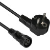 DEWIN AC-Kabel, 5m Solar Grid Tie Mikro Wechselrichter AC Spezialkabel GMI-Serie Wechselrichter Verlängerungskabel 3 x 0.75 mm²