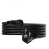 DEWIN AC-Kabel, 5m Solar Grid Tie Mikro Wechselrichter AC Spezialkabel GMI-Serie Wechselrichter Verlängerungskabel 3 x 0.75 mm²
