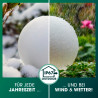 EASYmaxx 2er- Set LED Solarleuchte mit Farbwechsel | Deko Gartenleuchte mit LED Beleuchtung | Wunderschöne Lichteffekte mit