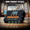 ECO-WORTHY aufgerüstet 30A Solar Laderegler 12V/24V, Solar Ladegerät Controller PWM kann Batterieparameter Individuell Anpassen