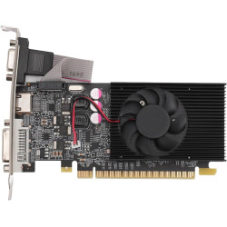 Plyisty GT710 Grafikkarte, 2GB DDR3 64BIT PCI E 2560X1600 PC Grafikkarte PCI Express 2.0 16X mit HDMI DVI VGA, GPU Gaming