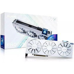 WEELIAO GUNNIR Intel Arc A770 Photon 16GB OC GDDR6 2400MHz Triple Fan White Grafikkarte (256-Bit, PCIe 4.0, HDMI/DisplayPort,