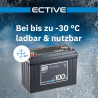 ECTIVE - LiFePO4 Lithium-Eisenphosphat Batterie LC100L LT12V 100Ah 1280Wh - Versorgungsbatterie bis -30°C mit BMS-System &