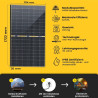EPP.Solar® 4x Solarmodul 440W Bifazial Glas-Glas Photovoltaik Solarpanel       
    AI Affiliate SummarizerNew