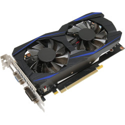 Elprico GTX 550Ti 6 GB Gaming-Grafikkarte, 192-Bit-GDDR5-PC-Grafikkarte mit Zwei Lüftern, HDMI-VGA-DVI-Schnittstelle für