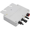 EVTSCAN 300W Solarmodul Mikro-Wechselrichter, Plug-and-Play, Reiner Sinus-Wechselrichter 12V DC auf 220V AC Konverter, WiFi APP