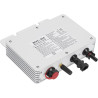 EVTSCAN 300W Solarmodul Mikro-Wechselrichter, Plug-and-Play, Reiner Sinus-Wechselrichter 12V DC auf 220V AC Konverter, WiFi APP