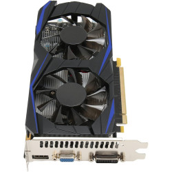 Elprico GTX 550Ti 6 GB Gaming-Grafikkarte, 192-Bit-GDDR5-PC-Grafikkarte mit Zwei Lüftern, HDMI-VGA-DVI-Schnittstelle für