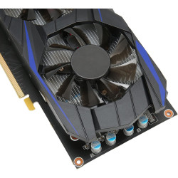 Elprico GTX 550Ti 6 GB Gaming-Grafikkarte, 192-Bit-GDDR5-PC-Grafikkarte mit Zwei Lüftern, HDMI-VGA-DVI-Schnittstelle für