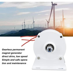 6000W Elektromotor-Generator, Getriebeloser Dreiphasen-Generator FüR Zuhause mit AluminiumlegierungsgehäUse, Langsamer