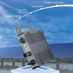 350W Solar Grid Tie Micro Inverter Effiziente Energieumwandlung Solarpanel Wechselrichter Wolkenüberwachung IP66 Wasserdicht