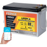 FEENCE 12V LiFePO4 100AH Lithium Batterie, 8000 Deep Cycle lithium batterie 12v 100ah, Autobatterie Built-in 100A BMS LiFePO4