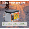 FEENCE 12V LiFePO4 100AH Lithium Batterie, 8000 Deep Cycle lithium batterie 12v 100ah, Autobatterie Built-in 100A BMS LiFePO4