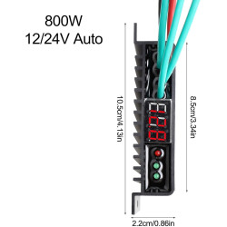 Fauhapyway 800 W mit IP67 MPPT Windturbinen-Controller, wasserdichtes Design, Batteriesystem, DC-Generator, dreiphasiger Eingang