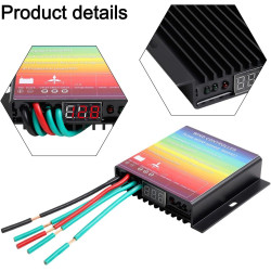 Fauhapyway 800 W mit IP67 MPPT Windturbinen-Controller, wasserdichtes Design, Batteriesystem, DC-Generator, dreiphasiger Eingang