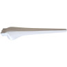 Fauhapyway 1 x Windturbinenblätter 580 mm für Windturbinen, leicht zum Anlassen von Drehmoment, widersteht Windkrafterzeugung 