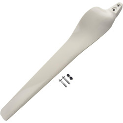 Fauhapyway 1 x Windturbinenblätter 580 mm für Windturbinen, leicht zum Anlassen von Drehmoment, widersteht Windkrafterzeugung 