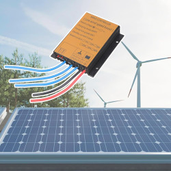 GMBYLBY Hohe Effizienz 16A Winde Generator Controller Mit MPPT Technologie 12V 24 V 300W 1000W IP67 wasserdichte Kanalkühlung 