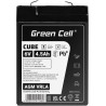 Green Cell AGM 12V 40Ah mit IP54 Akku Vlies Batterie VRLA Blei Batterie Bleiakku Versorgungsbatterie Zyklenfest Wartungsfrei