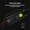 Green Cell 300W/600W 12V auf 230V Reiner Sinus Volt kfz Spannungswandler Wechselrichter Konverter Pure Sine Wave Power Solar