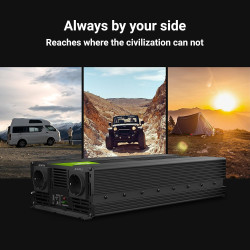 Green Cell 300W/600W 12V auf 230V Reiner Sinus Volt kfz Spannungswandler Wechselrichter Konverter Pure Sine Wave Power Solar