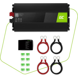 Green Cell 300W/600W 12V auf 230V Reiner Sinus Volt kfz Spannungswandler Wechselrichter Konverter Pure Sine Wave Power Solar
