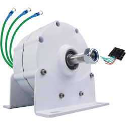 HENGJINGTR 10000W 12V-220V Elektrischer Permanenter Magnetgenerator, 500R/M AC-Ausgangsausgangsbürbler Magnetischer Generator