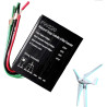 HUIZHITENGDA 1200W-3600W Windturbinen-Generator-Controller Batterieladeregler, 12V 24V 48V 16A MPPT Windregler AI Affiliate
