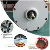 HUIZHITENGDA 3000W 450 RPM Dreiphasen-Generator Permanentmagnet Generator, Gearless AC Alternator Für Vertikale Oder Horizontale