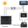 HUIZHITENGDA 300W12V Tragbare Solarpanel für Wandern und Camping, Solar Generator Hohe Effizienz RV Marine Boot Off Grid