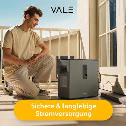 Hoymiles MS-A2 Solarbatterie 2.240Wh - Solarspeicher für Balkonkraftwerke - LiFePo4 - Hohe Kompatibilität mit Wechselrichtern -