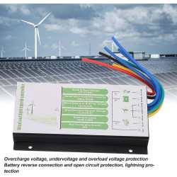 Hybrid-Laderegler, Wind-Solar-PWM, 20 A, max. 800 W, Turbine, 1000 W, Panel, Geeignet für Wind-Solarstromanlagen AI Affiliate