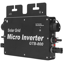 GTB 800 Micro Grid Tie Inverter, 800W, WIFI Steuerung, DC zu AC Solar Inverter, IP65 Waterproof, Automatische Identifikation,