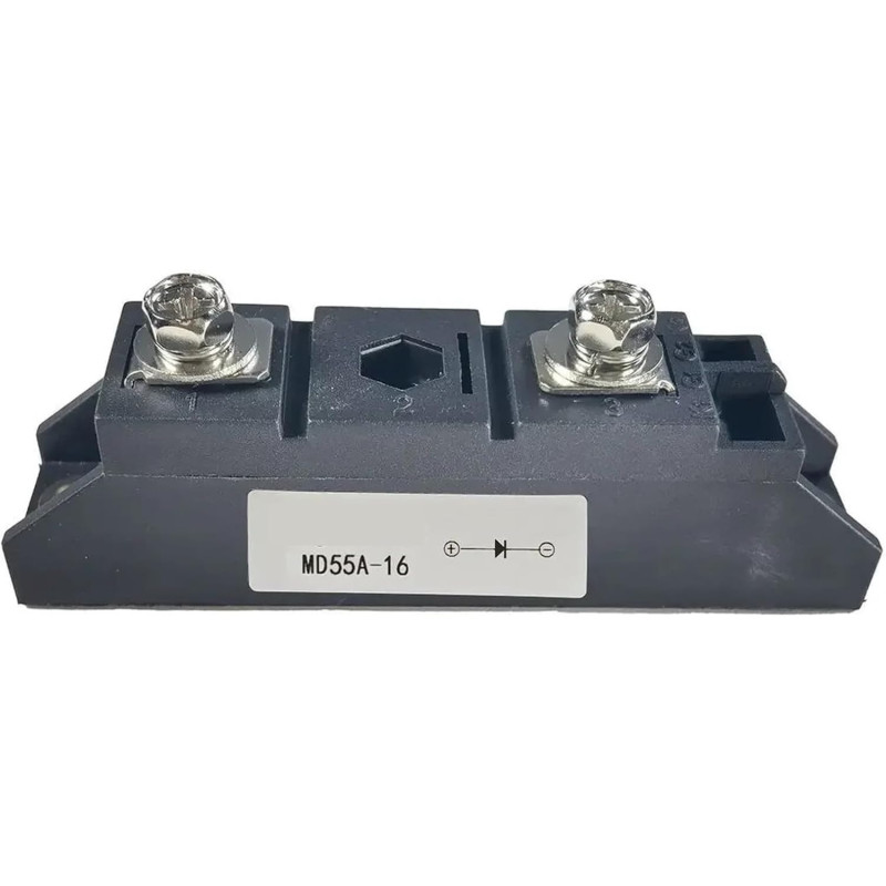 JXCHSWOU 1 Stück MD55A1600V Sperrdiodenmodul for Solarstromanlagen, 1600 V Spitzenspannung, 50 Ampere Belastbarkeit, Sperrdiode JXCHSWOU 1 Stück MD55A1600V Sperrdiodenmodul for Solarstromanlagen, 1600 V Spitzenspannung, 50 Ampere Belastbarkeit, Sperrdiode