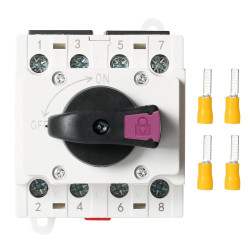 Jadeshay Photovoltaik DC Trennschalter 4P 1000V 32A Photovoltaischer DC-Trennschalter Schalter for Solarpanelsystem AI Affiliate