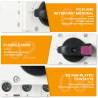 Jadeshay Photovoltaik DC Trennschalter 4P 1000V 32A Photovoltaischer DC-Trennschalter Schalter for Solarpanelsystem AI Affiliate
