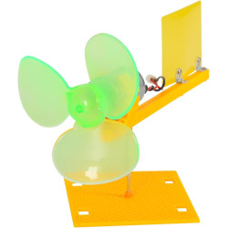 Jadeshay Windräder, Wind Strom Generator 0.01-24V Windturbinen-Kit, Windgenerator, Mikro-Windturbinen-Stromgenerator-Kit,