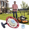 Adefol Seilzugstarter für Honda GX120 GX160 GX200 GX140 5,5PS 6,5PS Motor, Seilzug Starter mit Starterbecher Starterseil