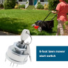 Create idea 1 Satz 6-poliger Zündanlassschalter für Rasenmäher mit 2 Schlüsseln Kompatibel mit Briggs & Stratton Kompatibel mit