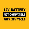Dewalt DCB135C 2-Piece 12V 3 Ah / 5 Ah Lithium-Ion Batteries and Charger Starter Kit
