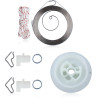 Gubeter Recoil Starter Pulley Spring Rope Pawl Kit, für Stihl Fc55 Fs55 Fs45 Fs46 Fs38 Hl45 Trimmer, /