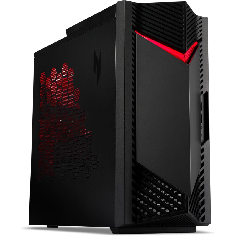 Nitro 50 (N50-656) Gaming PC - Intel Core i5-14400F (Bis zu 4,7 GHz), 16 GB DDR5 RAM, 512 GB M.2 PCIe (SSD), NVIDIA GeForce RTX Nitro 50 (N50-656) Gaming PC - Intel Core i5-14400F (Bis zu 4,7 GHz), 16 GB DDR5 RAM, 512 GB M.2 PCIe (SSD), NVIDIA GeForce RTX