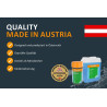 Steinbach | Poolpflege Kristallklar Starter-Set | flüssig, 1 l | mit 50er Teststreifen-Kit | ideal zur Wasserkontrolle |