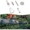 LT Easiyl 2 Set Rasenmäher Vergaser Membran Reparatursatz 038153410 Vergaser Dichtungssatz 038153370 Kompatibel mit Zama RB-201