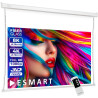 ESMART Economy EXM Motor-Leinwand 217 cm Bild 180 x 135 cm (89") | Format 4:3 | Fernbedienung | Heimkino elektrische Beamer
