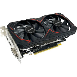 QTHREE Radeon RX 580 Grafikkarte, 8G D5 256-bit, HDMI DisplayPort DVI, DirectX 12, 8 PIN Additional Power Connector, PCI Express